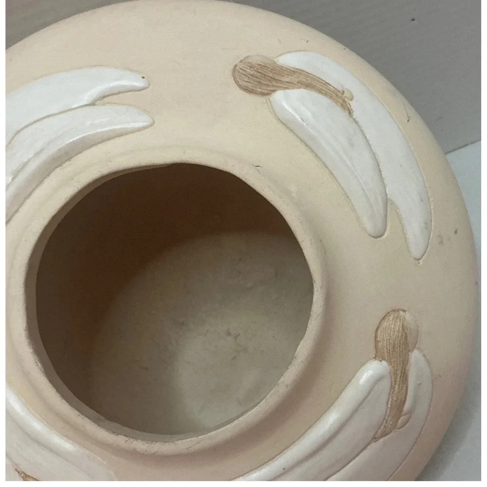 Jack Black Vintage 1994 Pottery Banana Motif Squat Vase Bowl Signed Southwestern
